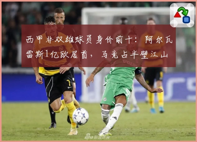 西甲非双雄球员身价前十:阿尔瓦雷斯1亿欧居首,马竞占半壁江山